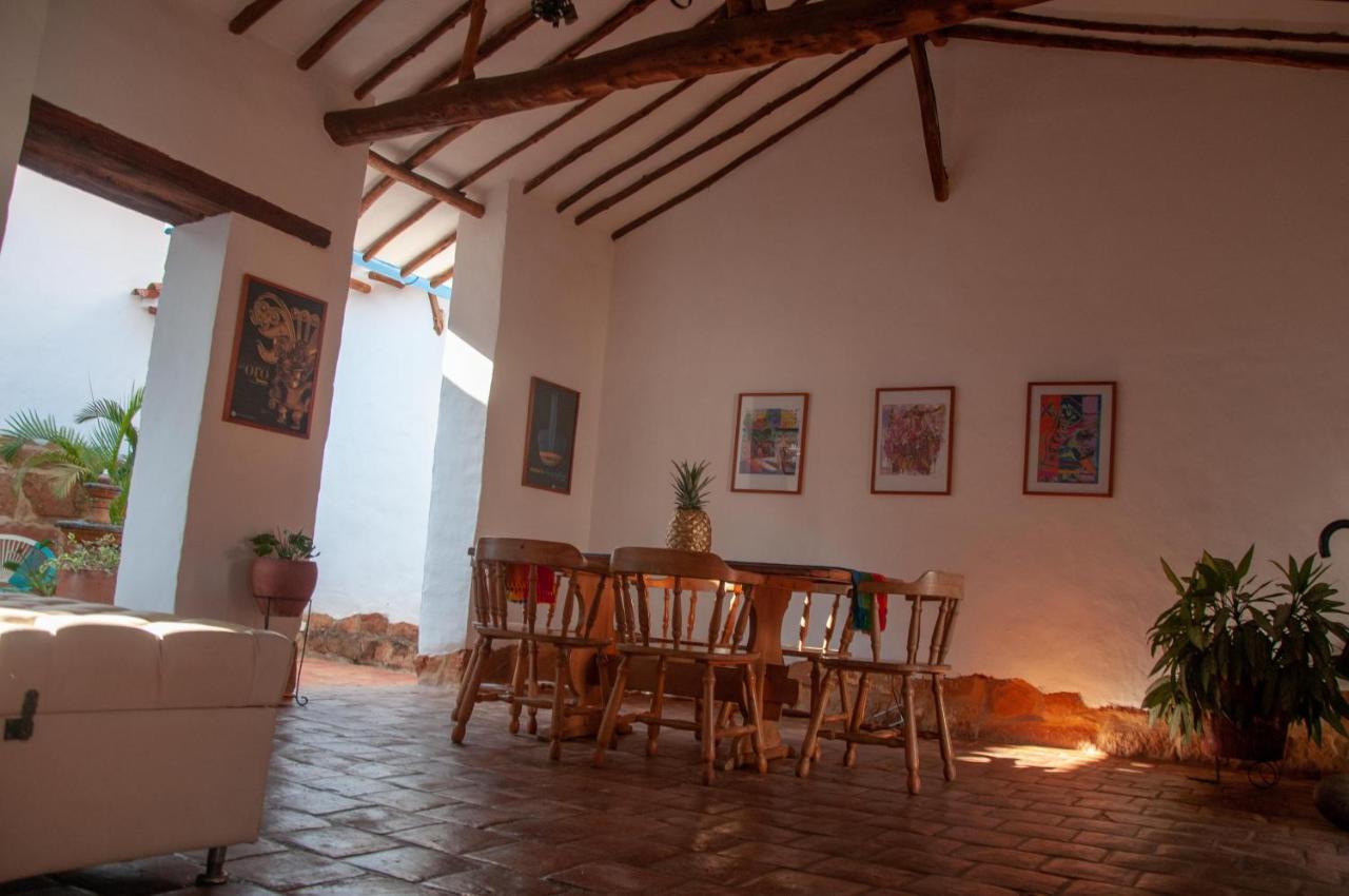 La Juanita Hostel Barichara Exterior photo